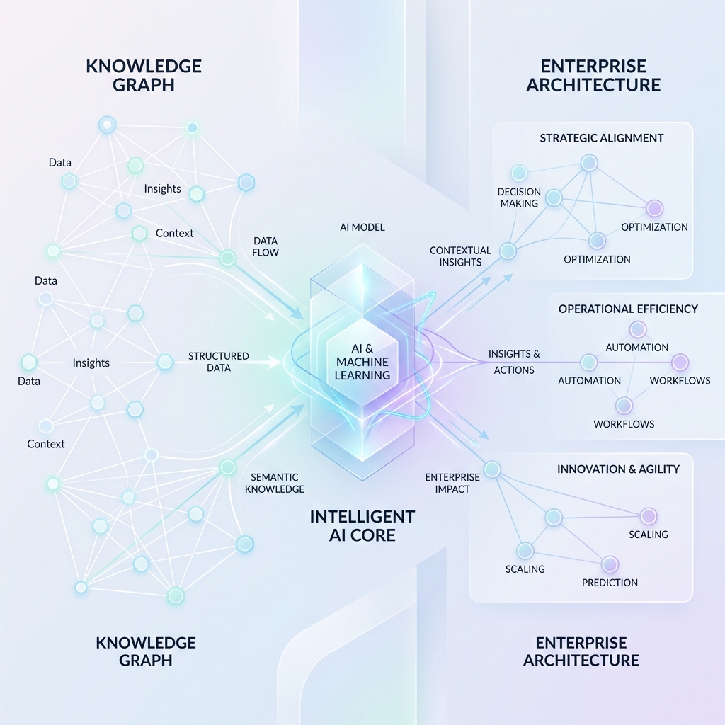Accelerating Enterprise Architecture with Knowledge Graphs and LLMs